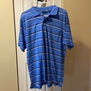 💙John Ashford Men’s short sleeve polo shirt - Sz L